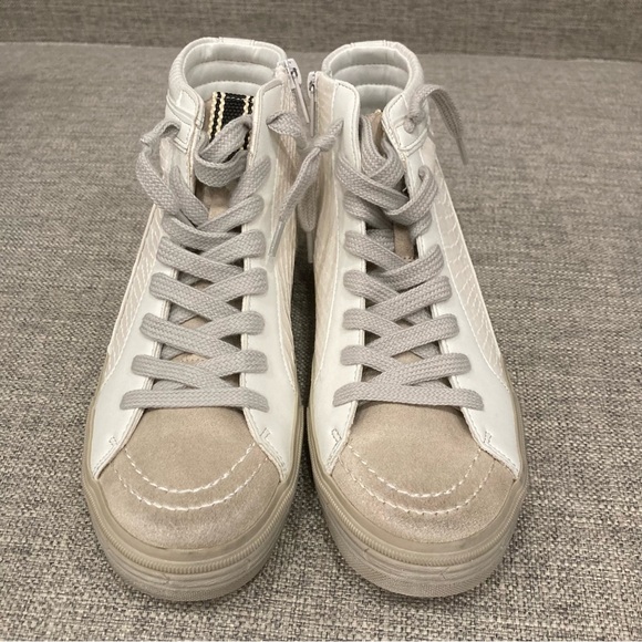 NEW Shu Shop Rooney Women’s Sneakers in Off White Snake New in Box Multiple Szs - Picture 3 of 6